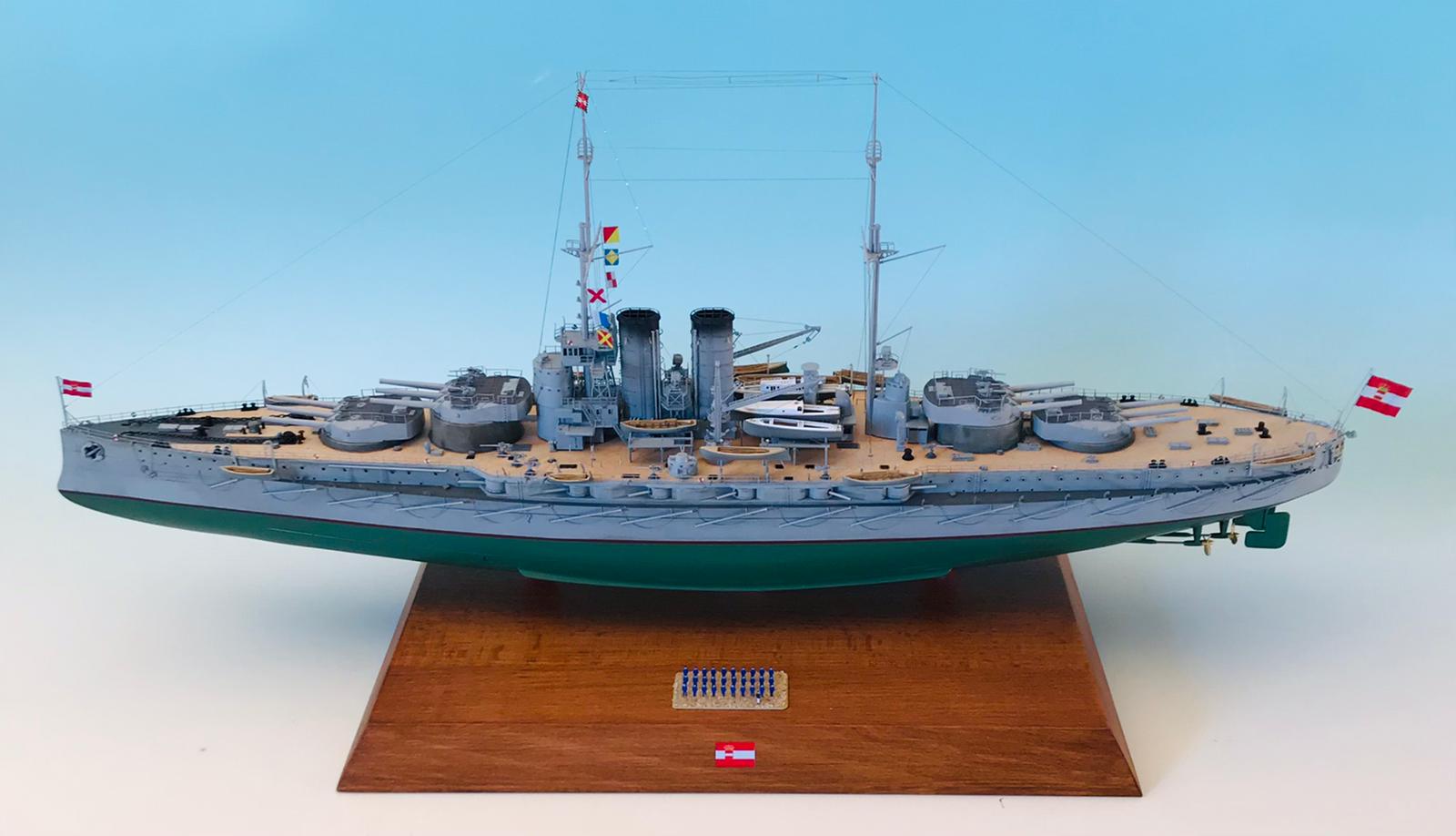 Trumpeter 1/350 SMS Viribus Unitis – Plastic Model Kit #05364 – New